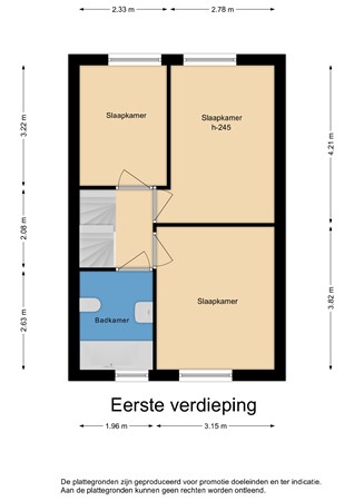 Floorplan - Ennemaborgstraat 9, 1333 VJ Almere
